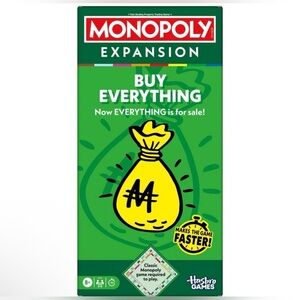 Monopoly Buy Everything Expansion Board Game